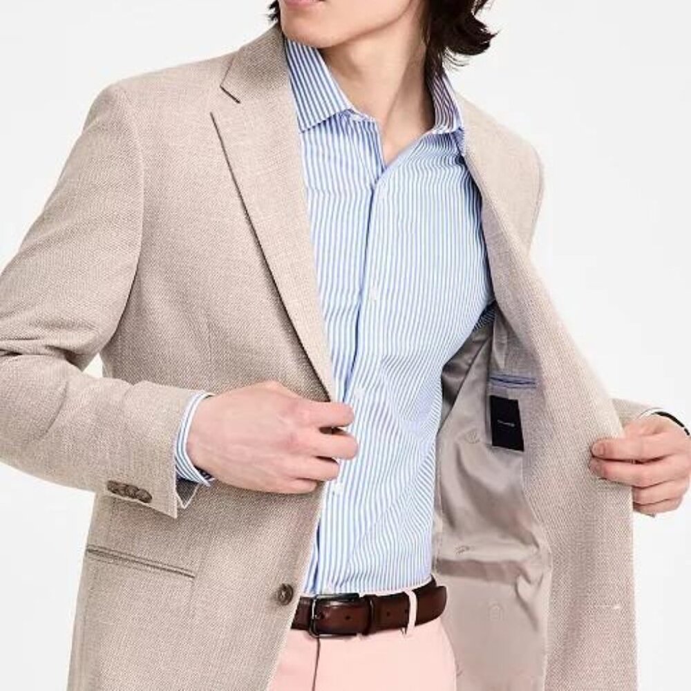 Tommy Hilfiger Men's Modern-Fit Sport Coat 40R